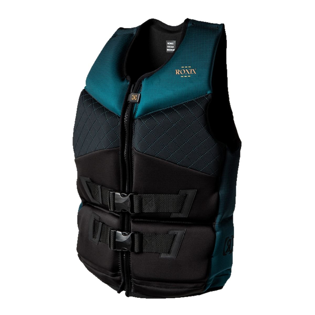 Ronix Women's Imperial Capella 3.0 CGA Life Jacket in Deep Teal / Black - BoardCo