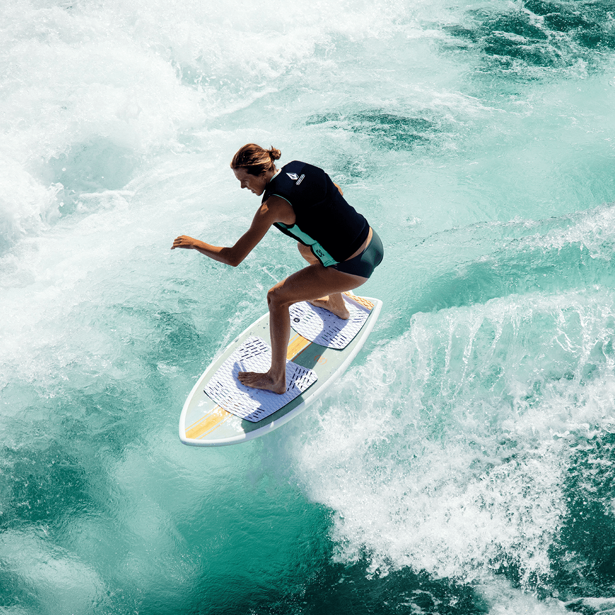 Ronix Women's Koal Classic Fish Wakesurf Board 2023 - BoardCo