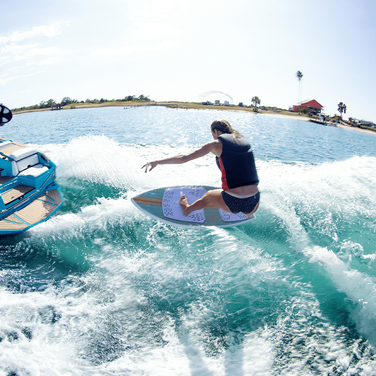 Ronix Women's Koal Classic Fish Wakesurf Board 2023 - BoardCo