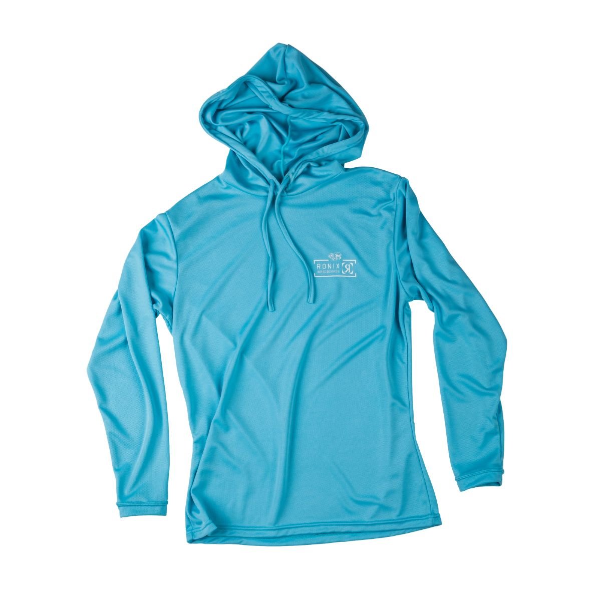 Ronix Women's UV Shade Wick Dry Hoodie in Powder Blue - BoardCo