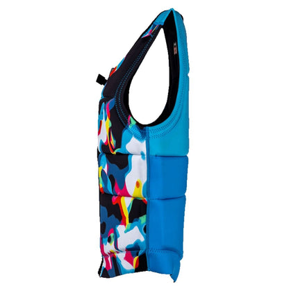Ronix Women's Volcom Comp Wake Vest in Aqua Lava - BoardCo