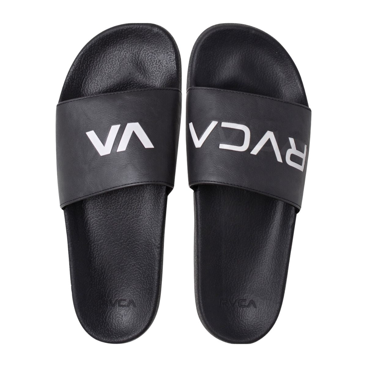 RVCA Sport Slide Sandals in Black - BoardCo