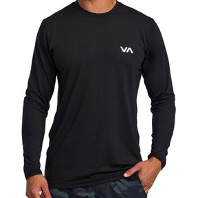 RVCA Sport Vent Long Sleeve Tee in Black - BoardCo