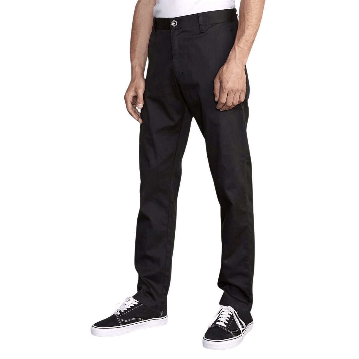 RVCA The Weekend Stretch Pant in Black - BoardCo