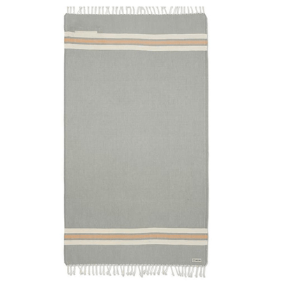 Sand Cloud Dobby Stripe With Zip Pocket Beach Towel - BoardCo