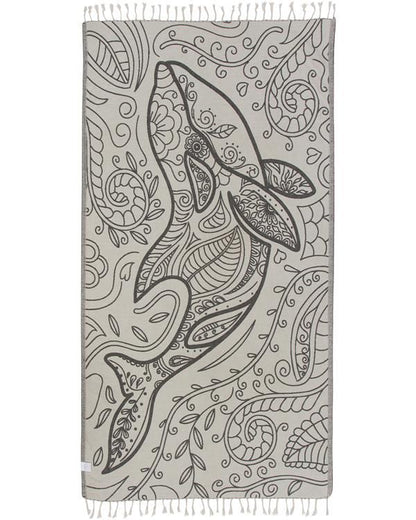 Sand Cloud Floral Dolphin Beach Towel - BoardCo
