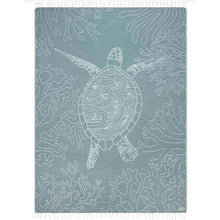Sand Cloud Sea Turtle Reef Deep Ocean - Large Towel - BoardCo