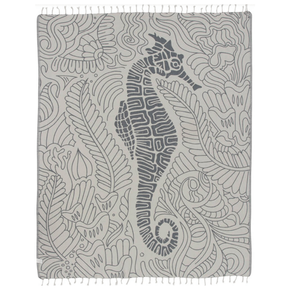 Sand Cloud Seahorse Swirl Large Beach Towel - BoardCo