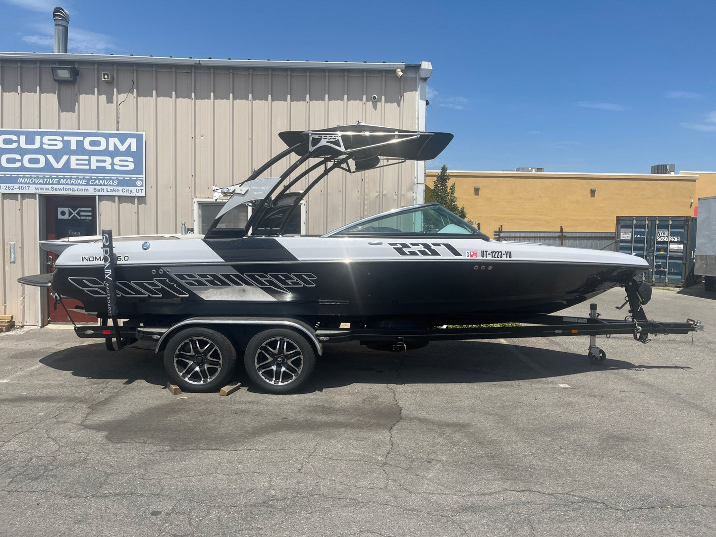 Sanger 237 S5 Folding Canopy Top - BoardCo
