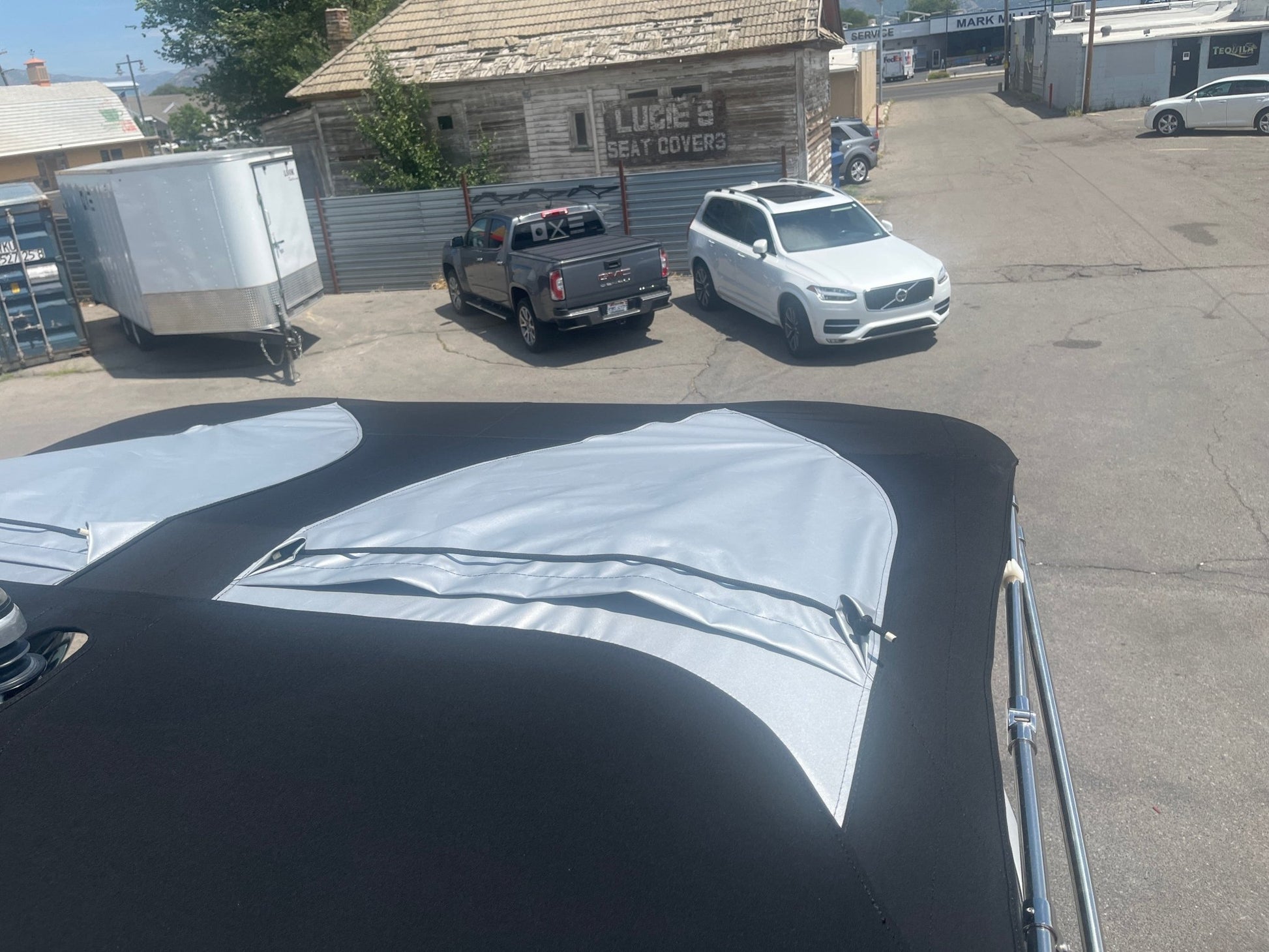 Sanger 237 S5 Folding Canopy Top - BoardCo