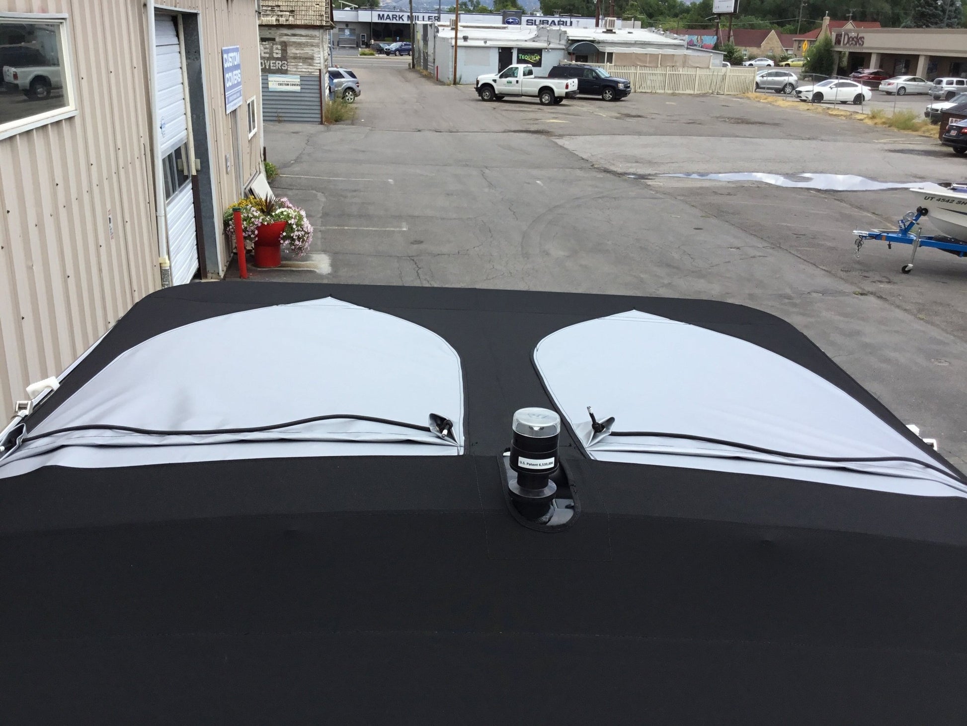Scarab 255 Folding Canopy top - BoardCo