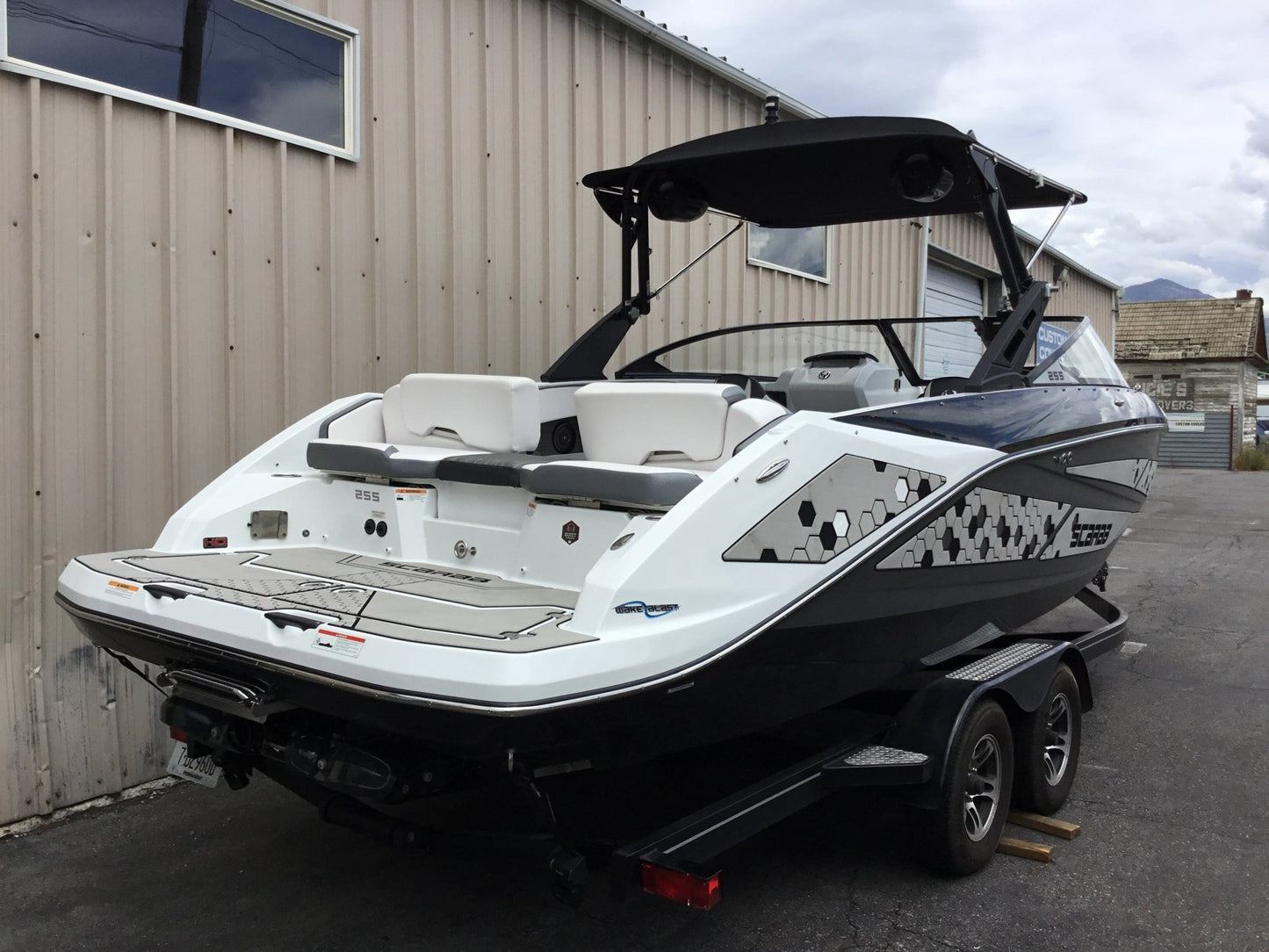 Scarab 255 Folding Canopy top - BoardCo