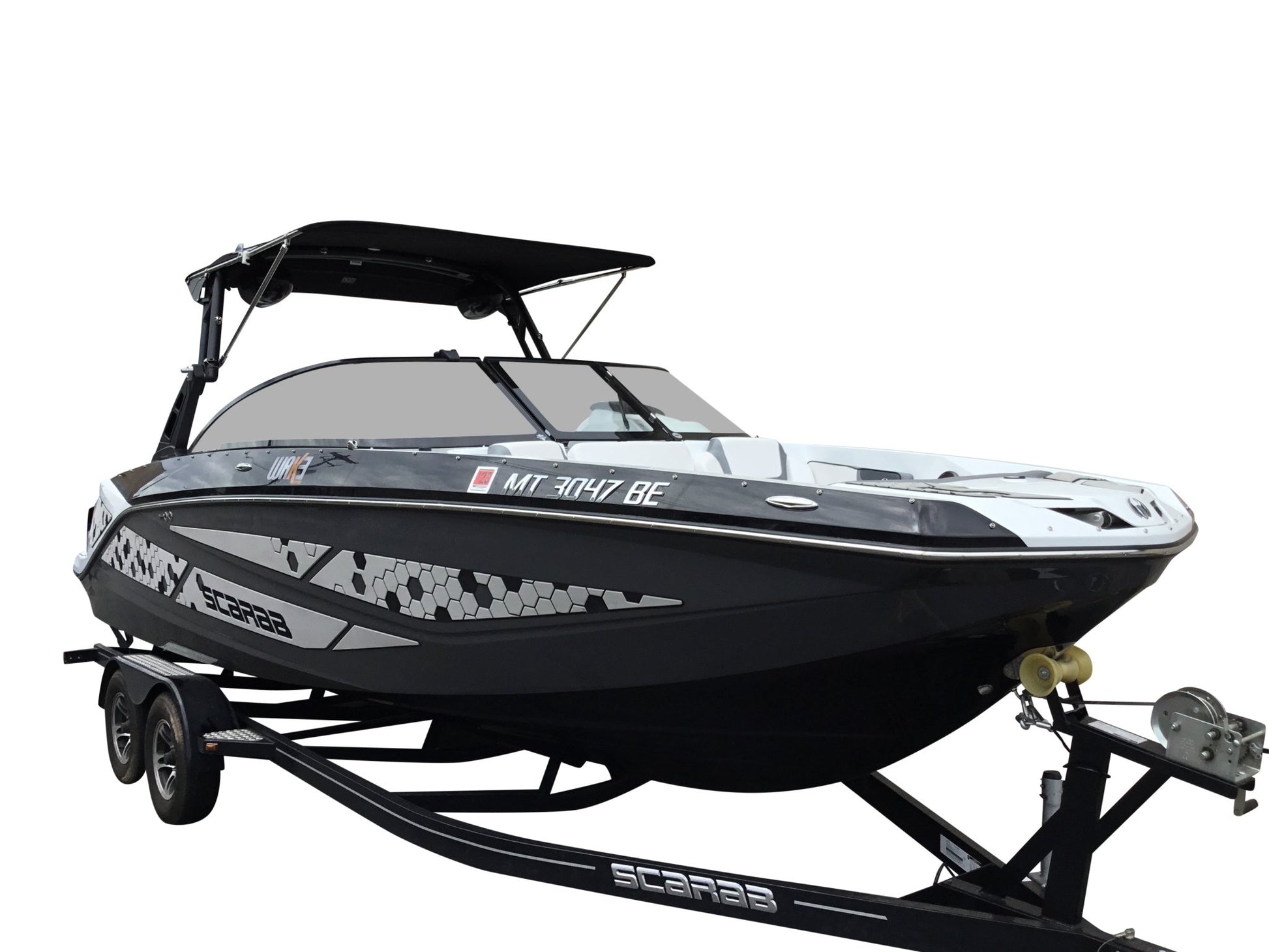 Scarab 255 Folding Canopy top - BoardCo