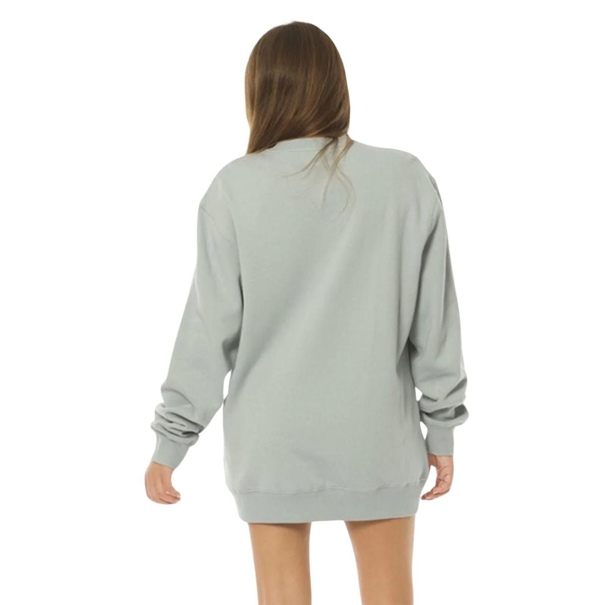 Sisstrevolution Outside Break Fleece Crew in Stone Blue - BoardCo