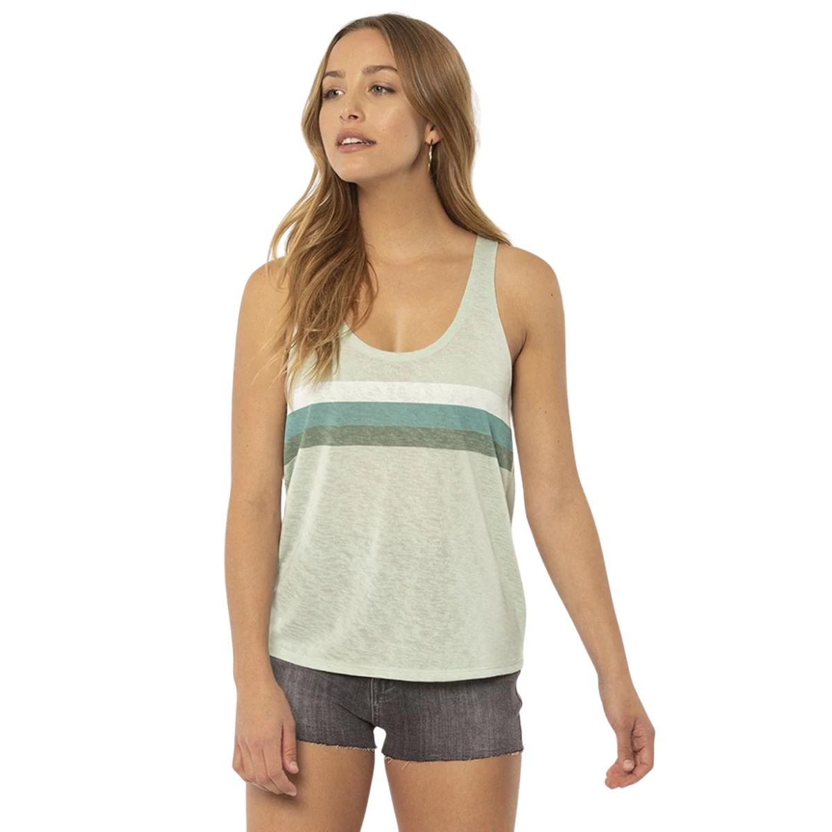 Sisstrevolution Willa Knit Tank in Aloe - BoardCo