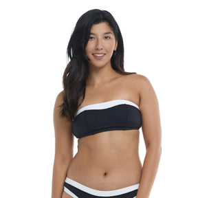 Skye Balance Rhian Bikini Top in Black - BoardCo