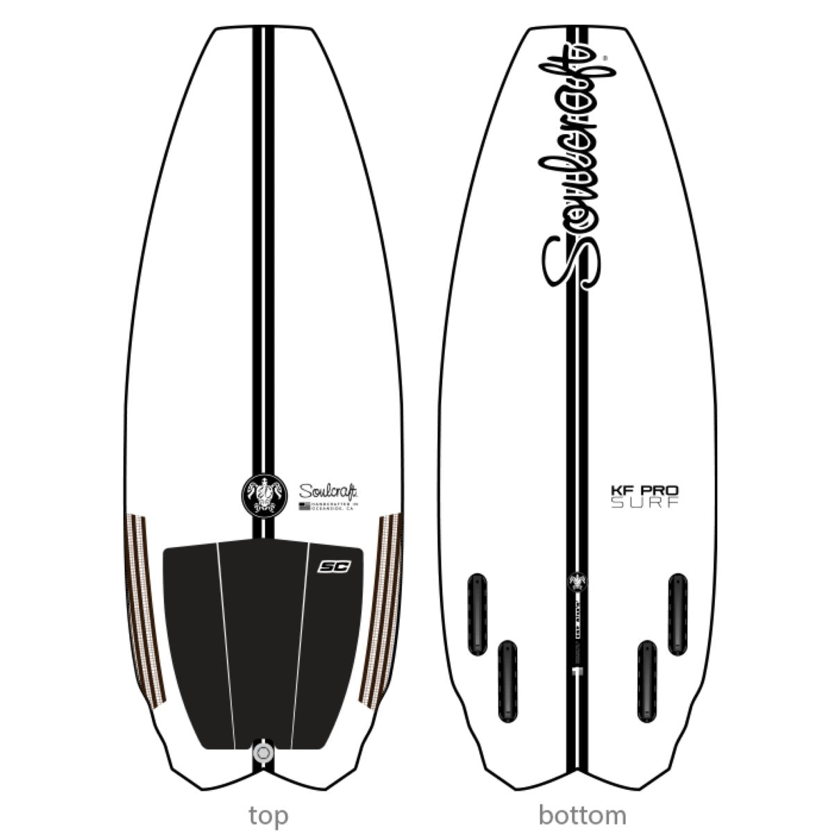 Soulcraft KF Pro Surf R-Series Wakesurf Board 2022 - BoardCo