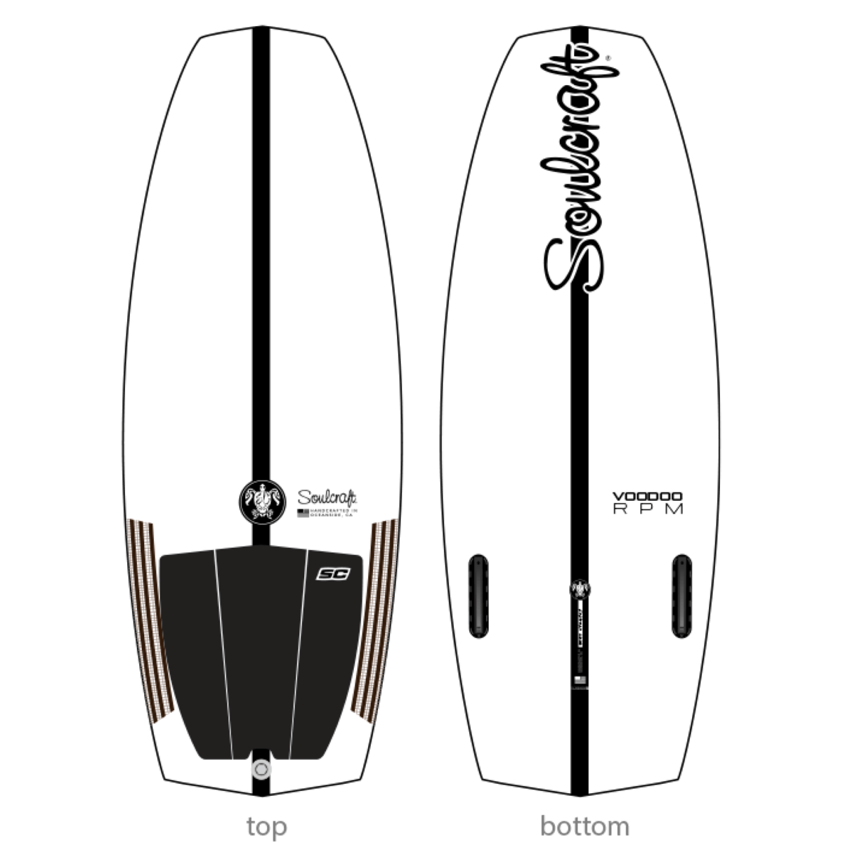 Soulcraft Voodoo R-Series Wakesurf Board 2022 - BoardCo