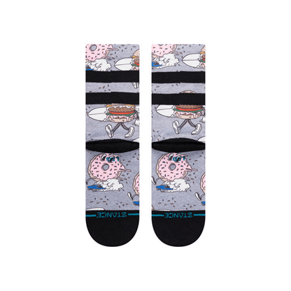 Stance Cruz Kids Socks in Grey - BoardCo