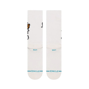 Stance DJ Clash Socks in Off White - BoardCo