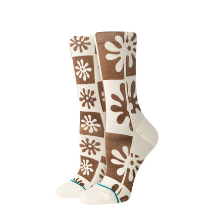 Stance Flower Girl socks in Off White - BoardCo
