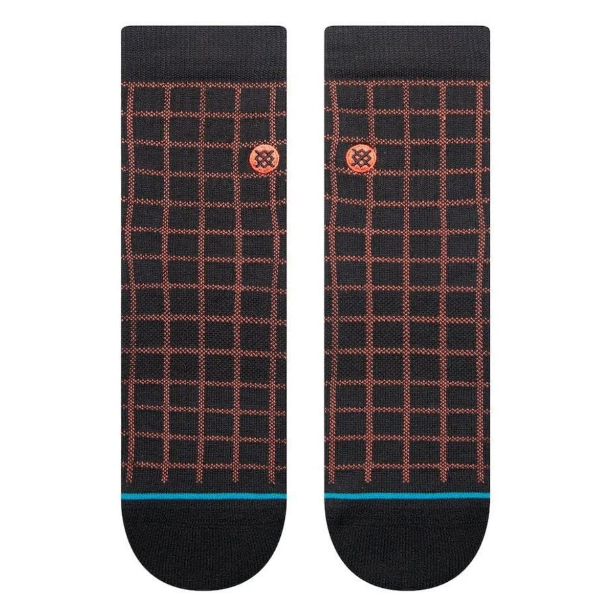 Stance Flynn QTR Socks in Black - BoardCo