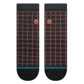 Stance Flynn QTR Socks in Black - BoardCo