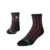 Stance Flynn QTR Socks in Black - BoardCo