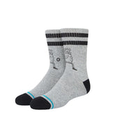 Stance Good Times Kids Socks in Heather Grey - BoardCo