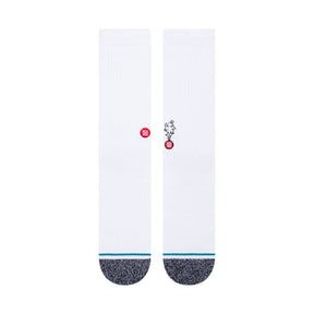 Stance Kader Sylla Socks in White - BoardCo
