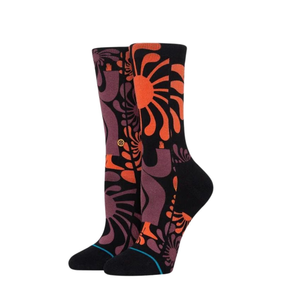 Stance Lauryn Alvarez Crew Socks in Black - BoardCo