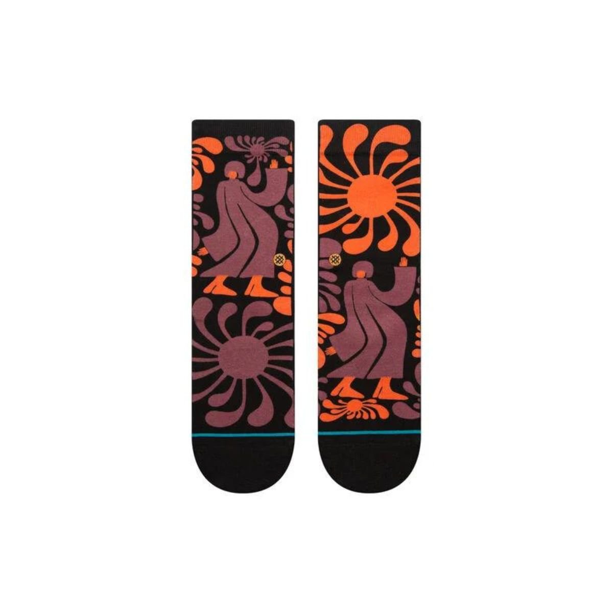 Stance Lauryn Alvarez Crew Socks in Black - BoardCo