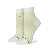 Stance Marit QTR Socks in Off White - BoardCo