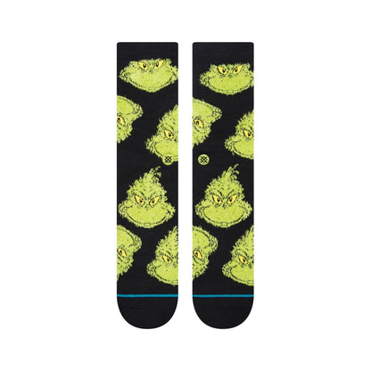 Stance Mean One Socks in Black - BoardCo