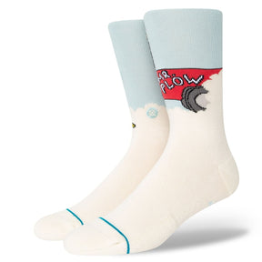 Stance Mr. Plow Socks in Light Blue - BoardCo
