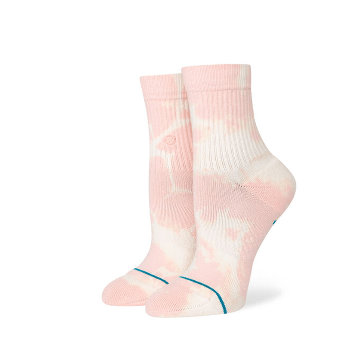 Stance Relevant QTR Socks in Pink - BoardCo