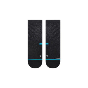 Stance Run Light Quarter Socks in Black - BoardCo