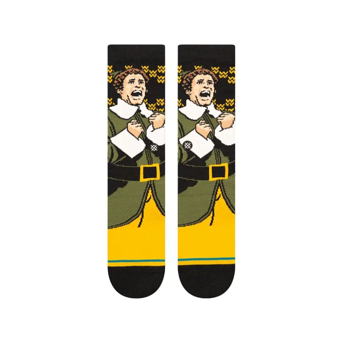 Stance Smilings My Favorite Socks in Black - BoardCo