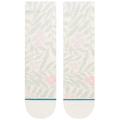 Stance Wiggles 'N' Squiggles Crew Socks in Off White - BoardCo