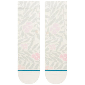 Stance Wiggles 'N' Squiggles Crew Socks in Off White - BoardCo