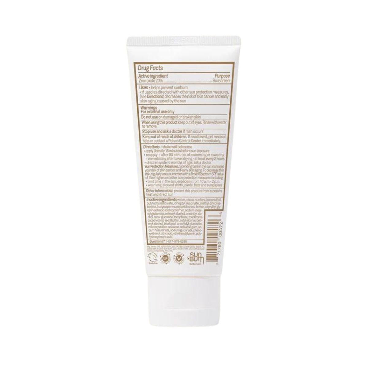 Sun Bum Baby Bum SPF 50 Mineral Sunscreen Lotion