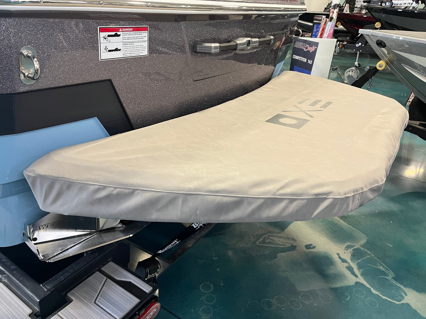 Supra Motorized Step Swim Platform Cover - BoardCo