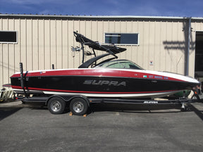 Supra Sunsport 242 Progressive With Roswell Bimini Double Up Storage Cover - BoardCo