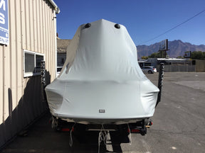 Supra Sunsport 242 Progressive With Roswell Bimini Double Up Storage Cover - BoardCo