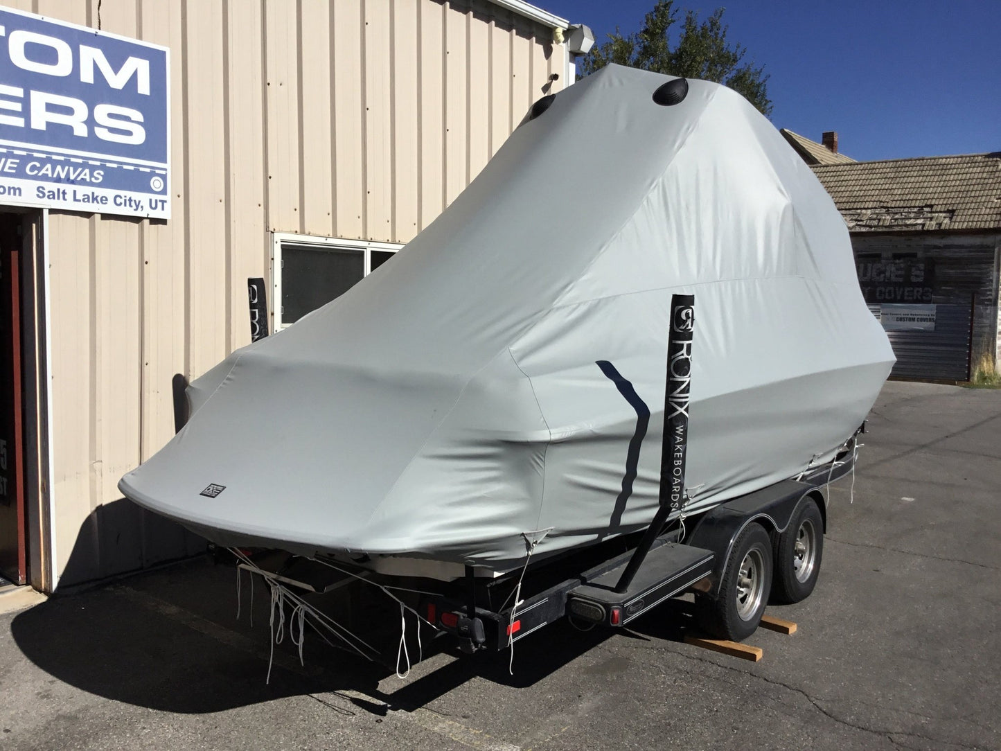 Supra Sunsport 242 Progressive With Roswell Bimini Double Up Storage Cover - BoardCo