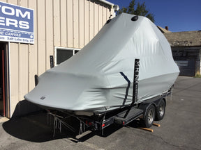 Supra Sunsport 242 Progressive With Roswell Bimini Double Up Storage Cover - BoardCo