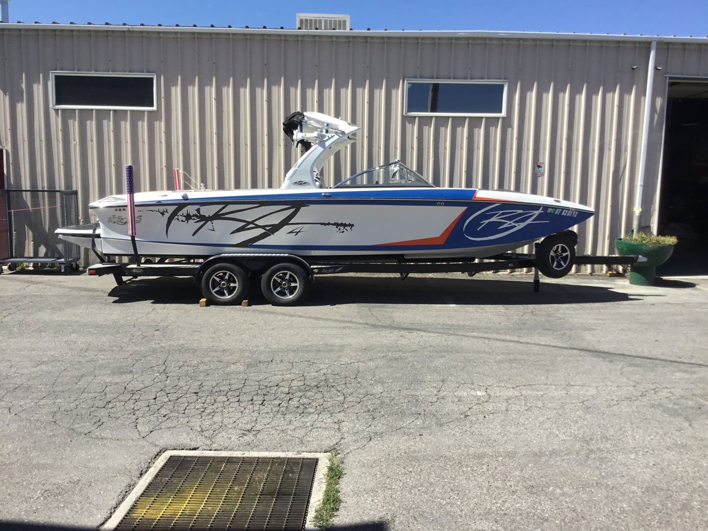 Tige RZ4 Alpha Z Factory Bimini Double Up Storage Cover - BoardCo