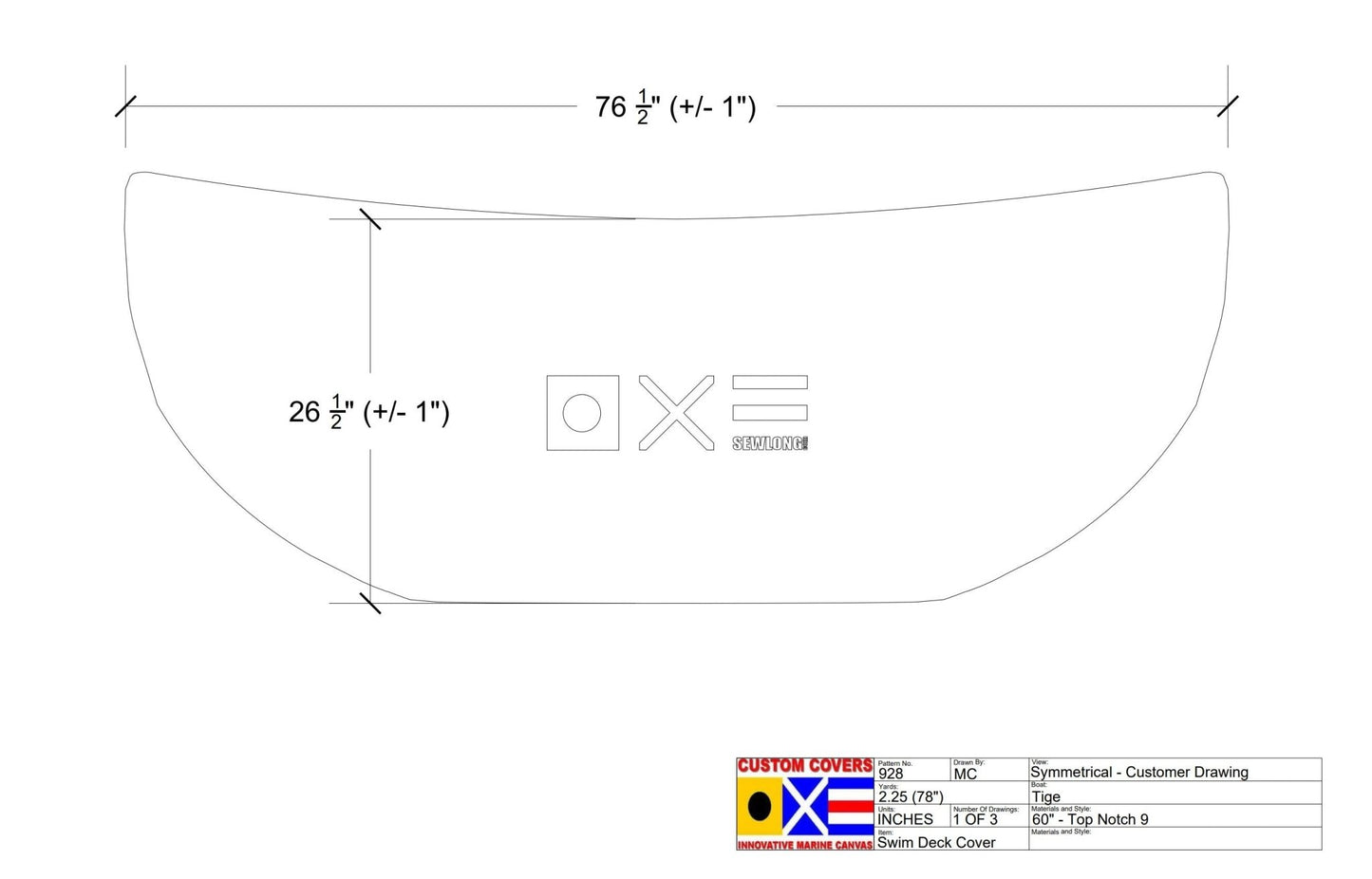 Tigé Ve Swim Platform Cover - BoardCo