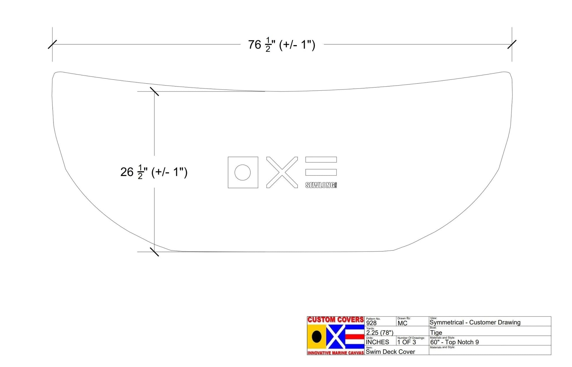 Tigé Ve Swim Platform Cover - BoardCo