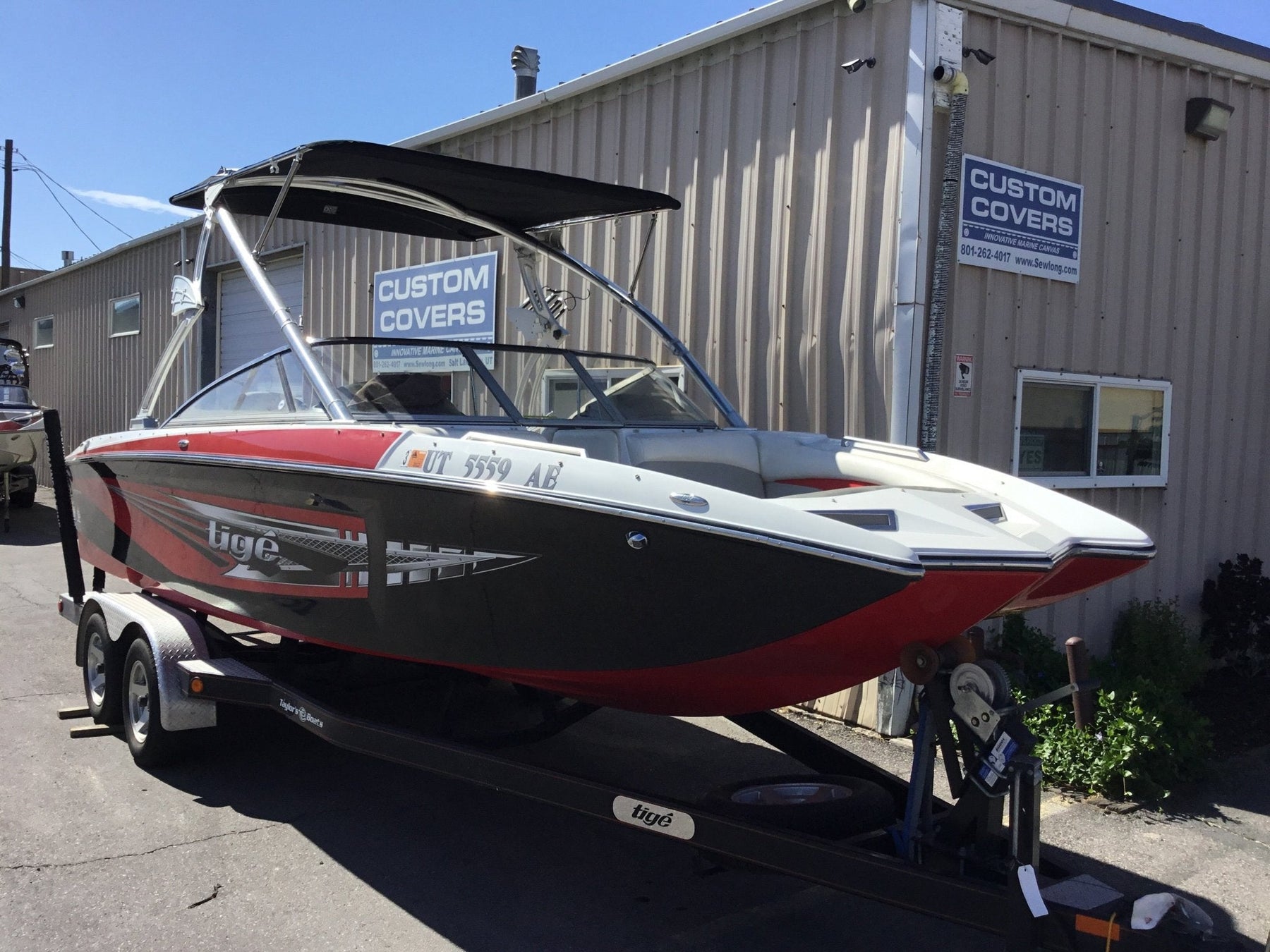 Tige with Tube Tower Folding Canopy Top - BoardCo